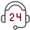 پشتیبانی 7 روز هفته , 24 ساعته