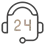 پشتیبانی 7 روز هفته , 24 ساعته