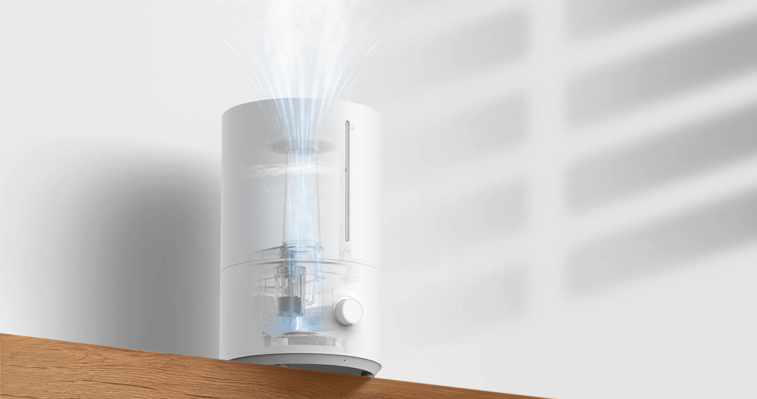 ر کردن آسان آب از بالا بدون نیاز به برداشتن درپوش – Xiaomi Humidifier 2 Lite