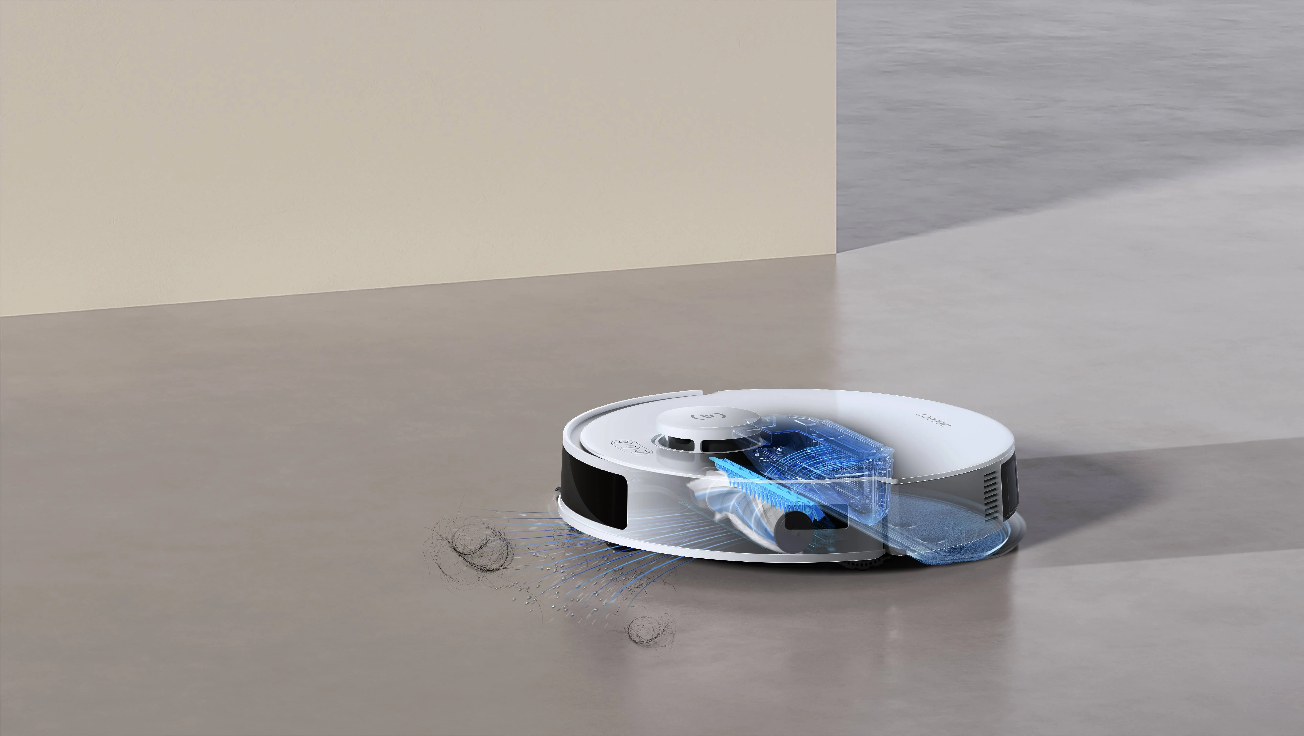 جارو رباتیک اکووکس EcoVacs DeeBot X1e OMNI