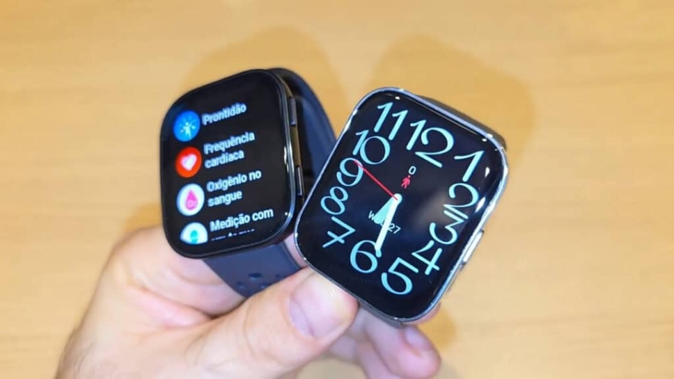 مقایسه نمایشگر ساعت هوشمند امیزفیت Bip 6 و Bip 5