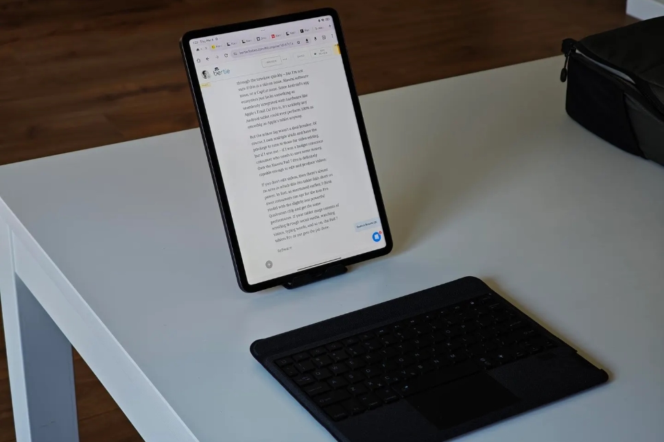 عملکرد نرم‌افزاری تبلت Xiaomi Pad 7 Pro