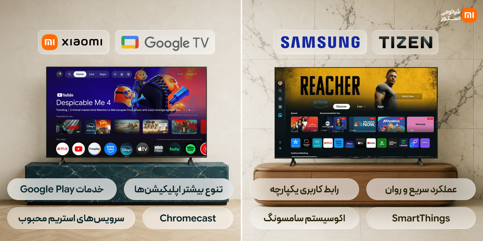 سیستمعامل Tizen در تلویزیون سامسونگ