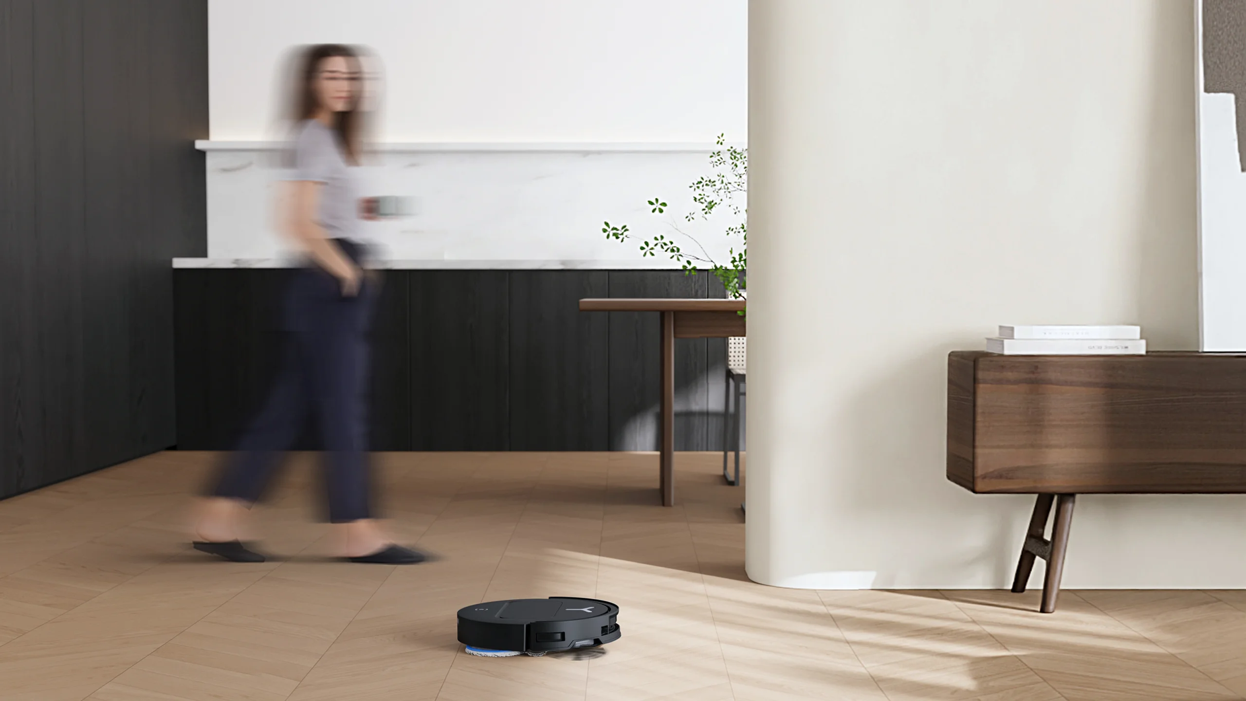 جارو رباتیک اکووکس EcoVacs DeeBot T50 Pro OMNI