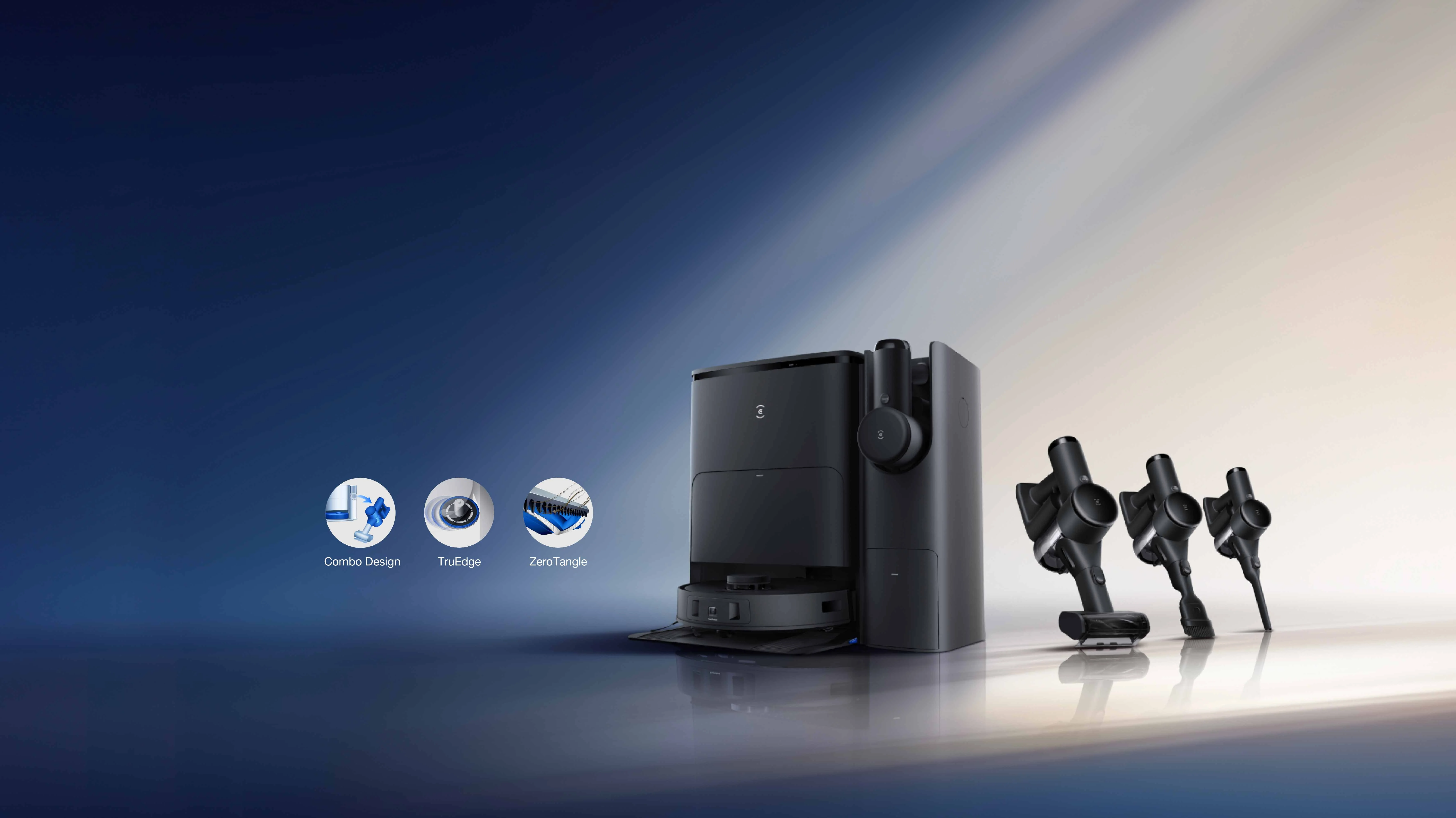 جارو رباتیک اکووکس EcoVacs DeeBot T30S COMBO