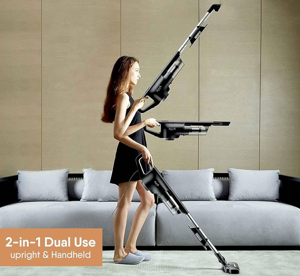 عملکرد دوگانه ۲ در ۱ جاروبرقی شیائومی  Deerma Vacuum DX600