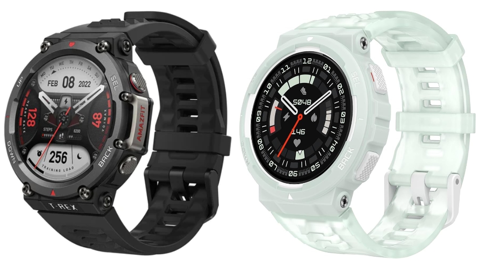 طراحی و بدنه ساعت هوشمند امیزفیت Active Edge و T-Rex 2