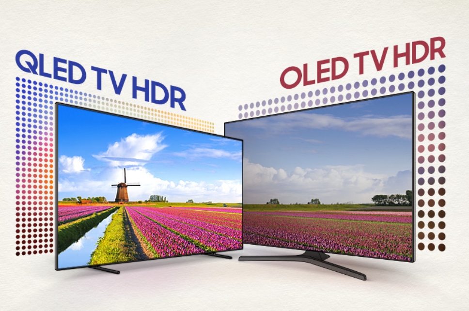 روشنایی QLED در مقابل LED و OLED