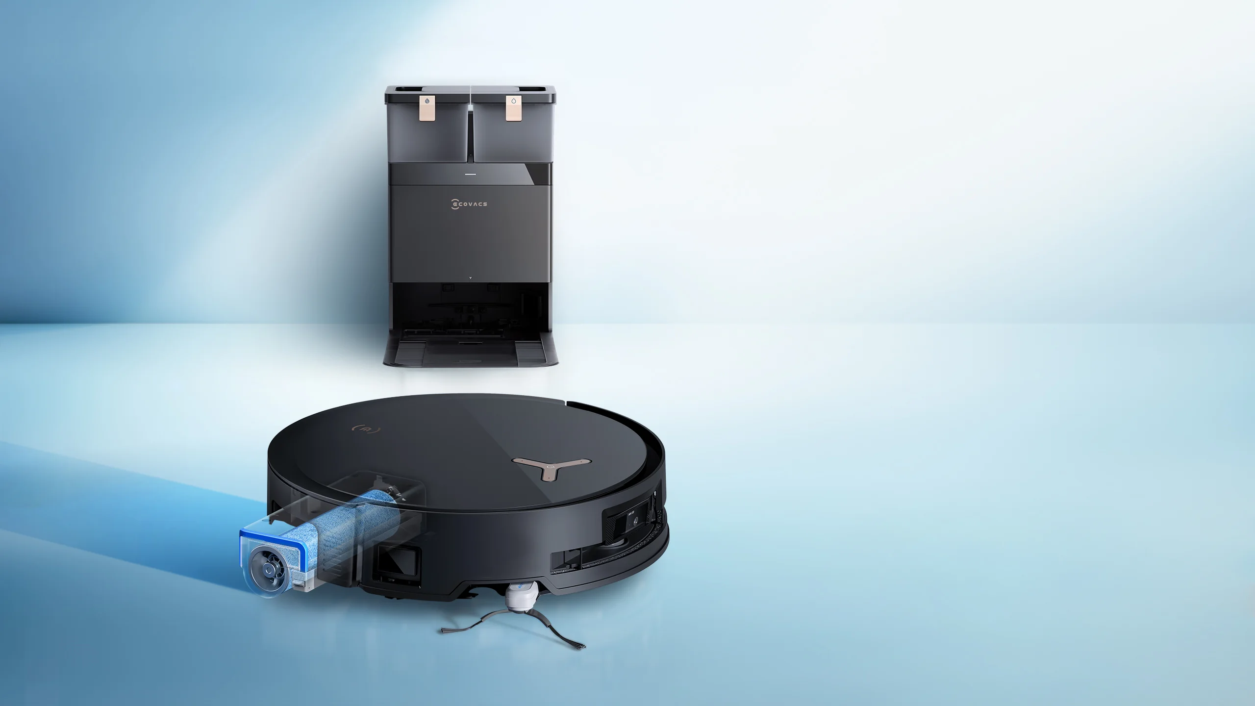 جارو رباتیک اکووکس EcoVacs DeeBot X8 Pro OMNI