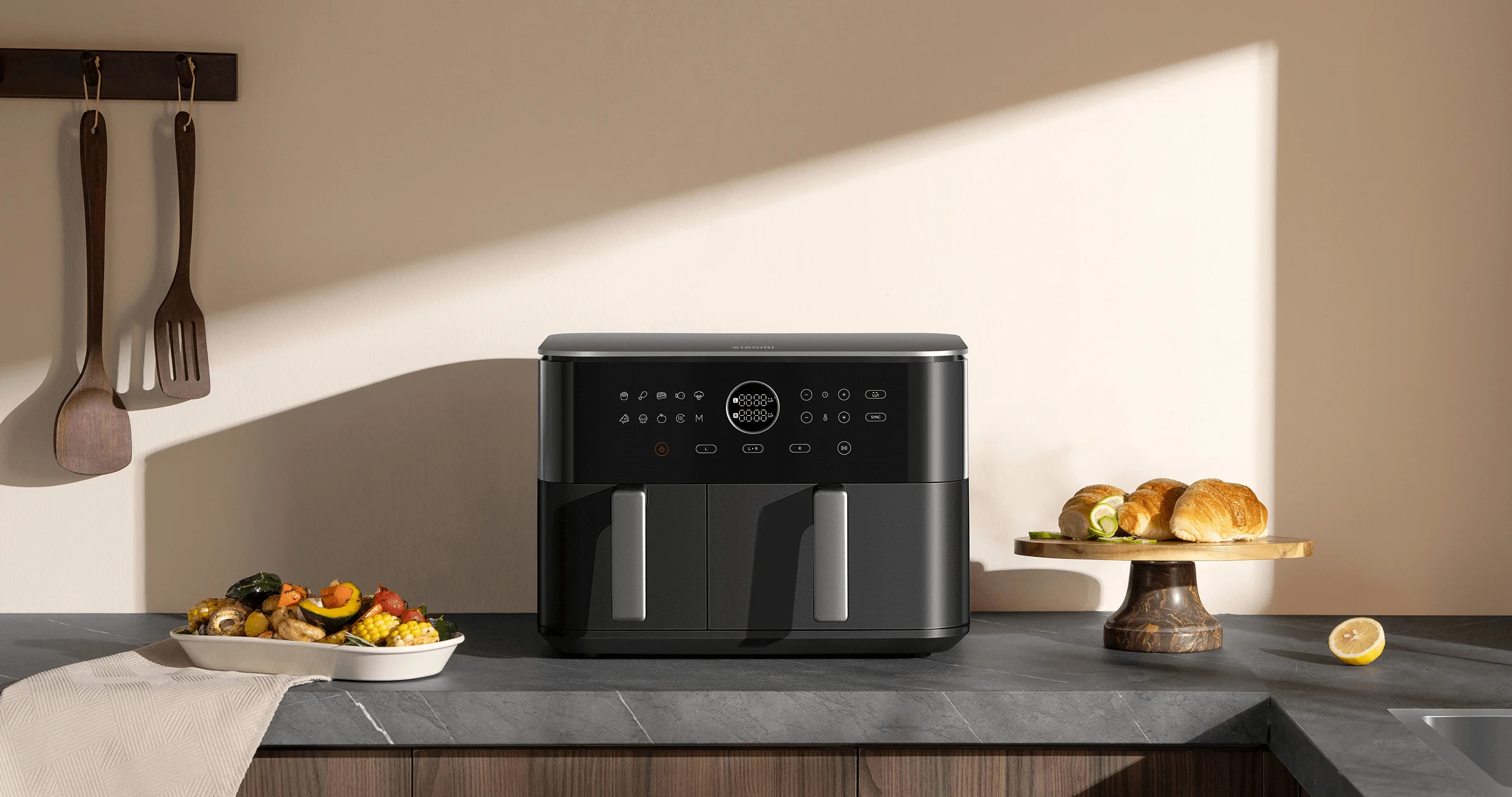 سرخ کن بدون روغن (هوا پز) شیائومی Xiaomi Dual Zone Air Fryer 10L (MAF-D1001)