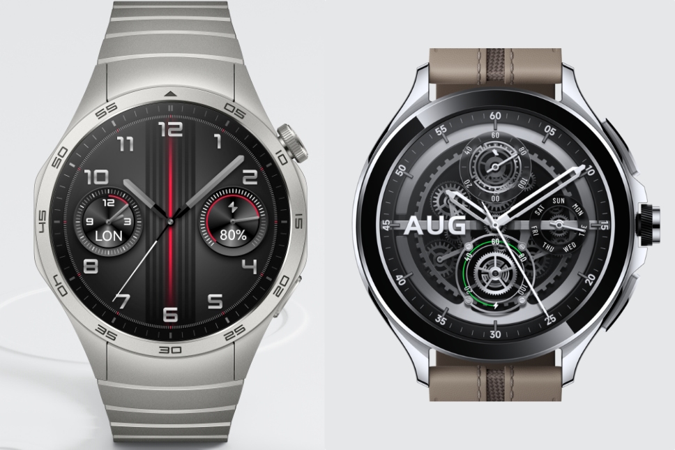 طراحی و نمایشگر Xiaomi Watch 2 Pro و Huawei Watch GT 4