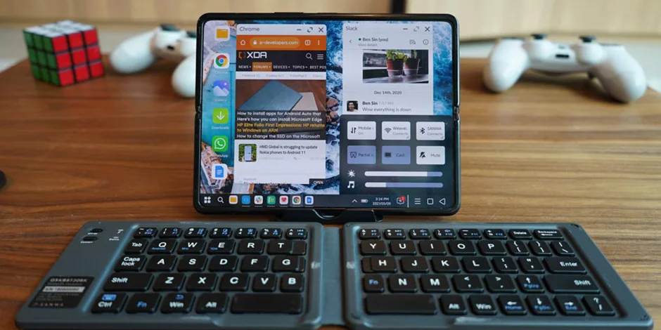 قابلیت تبدیل شدن به رایانهی رومیزی در گوشیهای تاشو Mi Mix Fold شیائومی، محصولات سامسونگ را مغلوب کرد