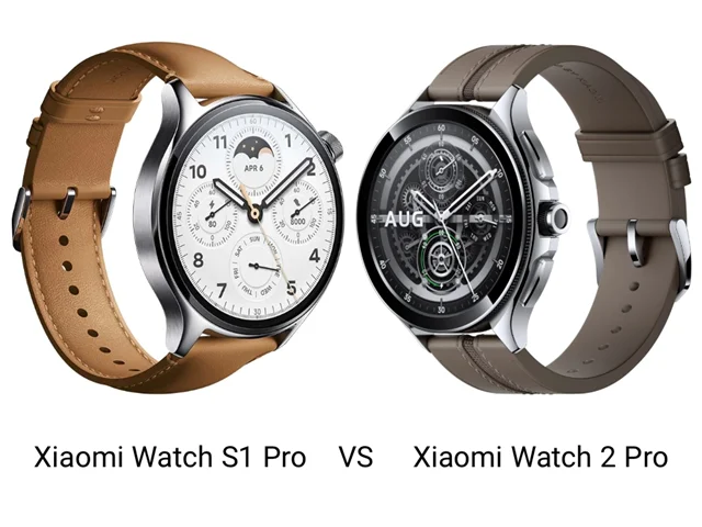 مقایسه ساعت شیائومی Watch 2 Pro با شیائومی Watch S1 Pro