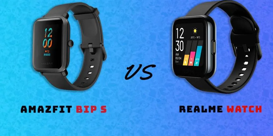 مقایسه دو ساعت هوشمند Realme Watch و Amazfit Bip S