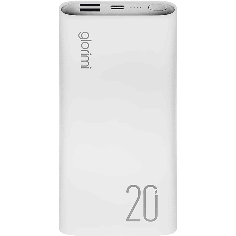پاور بانک گلوریمی Glorimi LightCore 20000mAh 22.5W با ظرفیت 20000 میلی آمپر بر ساعت