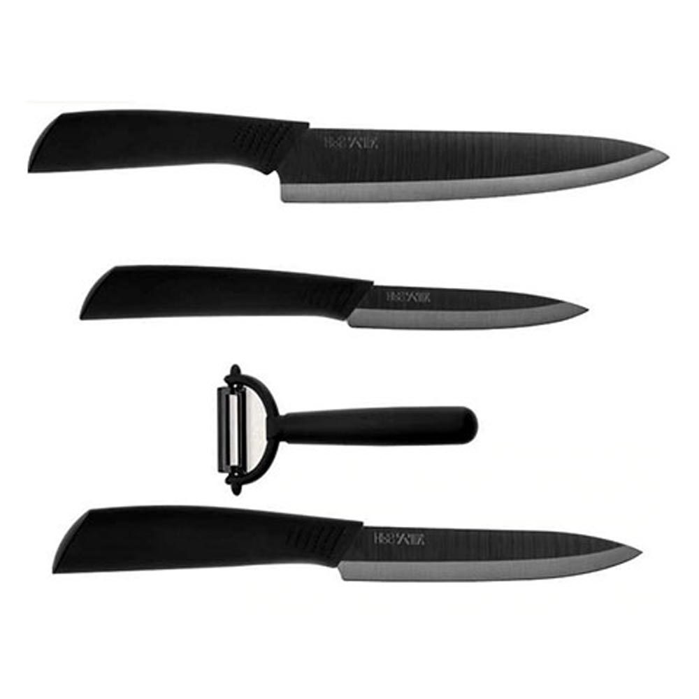 ست 4 عددی چاقو سرامیکی شیائومی Xiaomi HuoHou Nano Ceramic Knife (HU0010)
