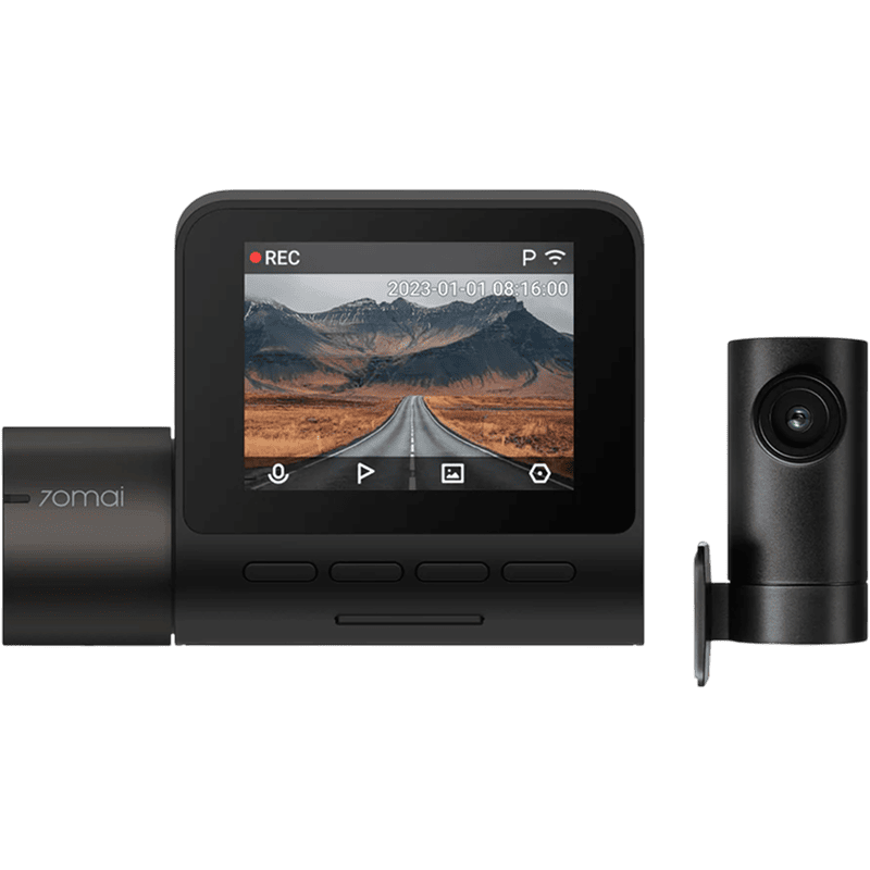 دوربین ثبت وقایع جلو و عقب خودرو شیائومی مدل 70mai Dash Cam A200 Set
