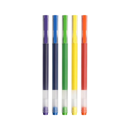 خودکار ژله ای شیائومی مدل Xiaomi High-capacity Gel Pen (5-Pack) MJZXB03WC