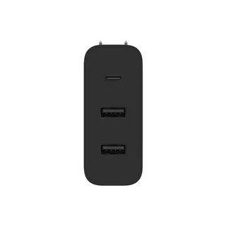 شارژر چند پورت مسافرتی بین المللی ZMI zPower Triple Port 65W USB-C Travel Charger HA833