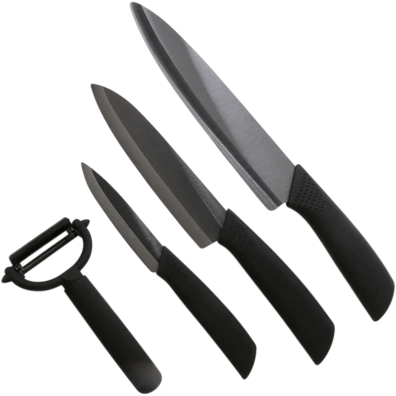 ست 4 عددی چاقو سرامیکی شیائومی Xiaomi HuoHou Nano Ceramic Knife (HU0010)
