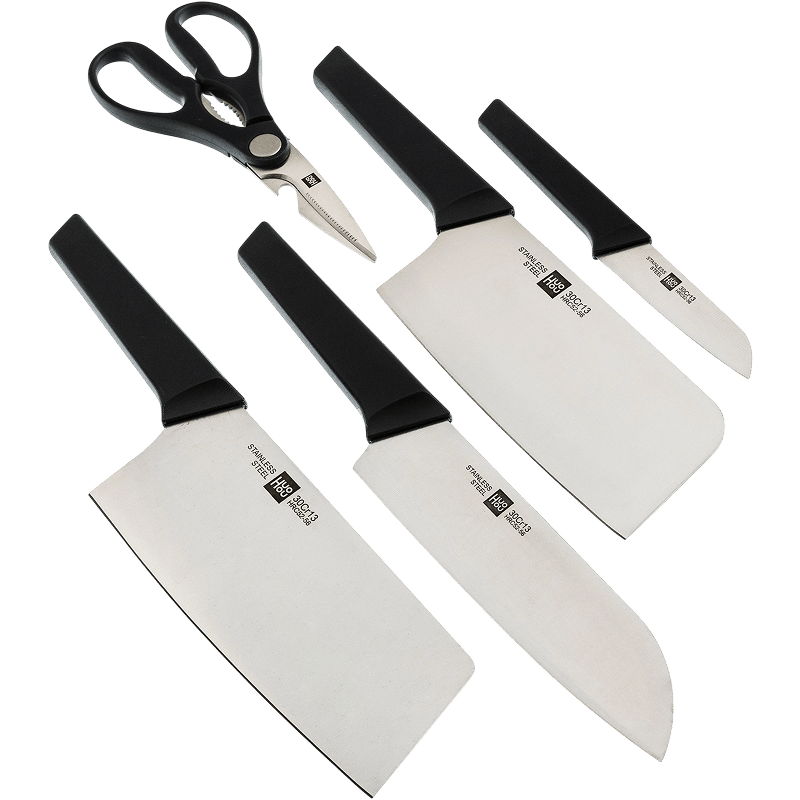 ست 6 تیکه چاقوی آشپزخانه شیائومی (HuoHou Knife Set (HU0057